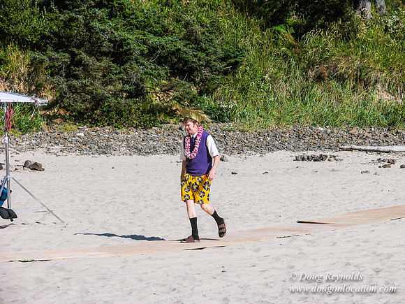 Limbo Ucare at the Beach