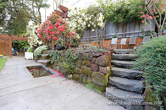 Mid Century Traditional Style Home, With a Basement, 2 car garage average sized Back Yard with Patio and Fire Pit.