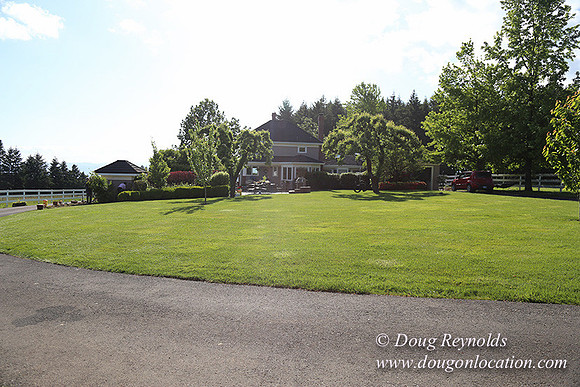 "2 Barns", "2 car garage", "40+ Acres", "PDX Zone", Pool, "White Fence", cows, "farm House", "rap around dive", "well maintained"