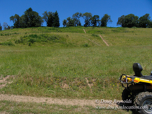 Ranch 6 has 2500 Acres of rolling green hills barns Creeks water crossing Bridges River and miles of Dirt roads Oak trees Cabins Forest land ATV Trails Camping