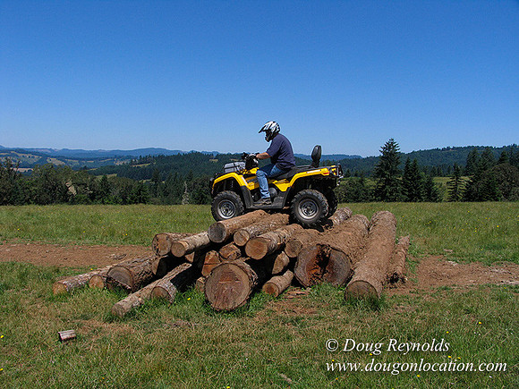 Ranch 6 has 2500 Acres of rolling green hills barns Creeks water crossing Bridges River and miles of Dirt roads Oak trees Cabins Forest land ATV Trails Camping