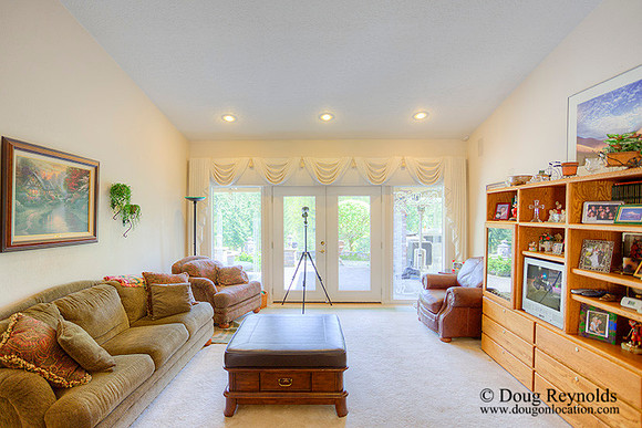 The house is a beautiful newer traditional with large rooms and lots of windows. Modern kitchen and great room, large master suite, large entry with French doors.