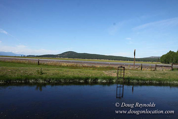 Ranch 18 South side of Hwy  has 2500 Acres of green fields Creeks water crossing Bridges on a Large Lake and miles of Dirt roads Oak trees  Forest land ATV Trails cows