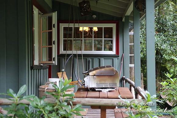 Small, Cabin, Home, River, OR, Oregon, Green, Yard,