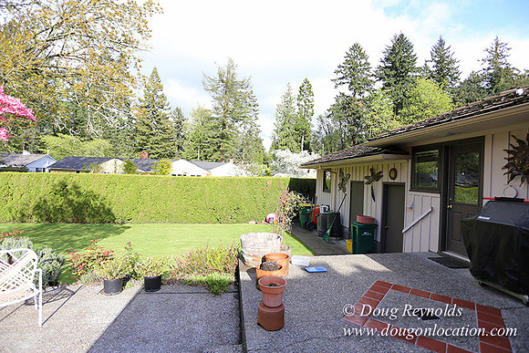 Mid Century Traditional Style Home, With a Basement, 2 car garage average sized Back Yard with Patio
