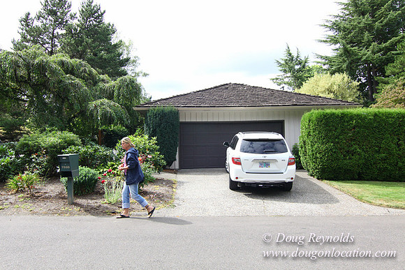 Mid Century Traditional Style Home, With a Basement, 2 car garage average sized Back Yard with Patio
