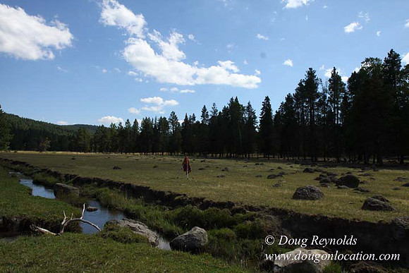 Ranch 18 South side of Hwy  has 2500 Acres of green fields Creeks water crossing Bridges on a Large Lake and miles of Dirt roads Oak trees  Forest land ATV Trails cows