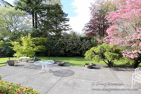 Mid Century Traditional Style Home, With a Basement, 2 car garage average sized Back Yard with Patio