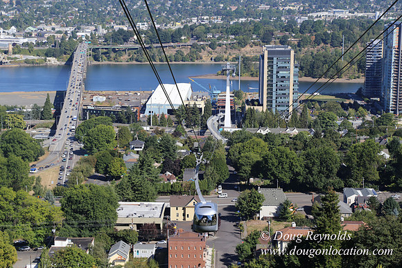 OHSU Tran looking Down-4744