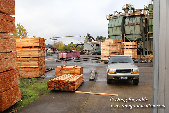 Saw Mill and Lumber Yard