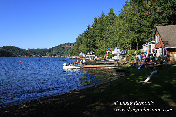 Boat, Cabin, Dock, Home, "Lake House", Ramp, Scotts, WA, Washington, Yard, deck, "green. Beach"