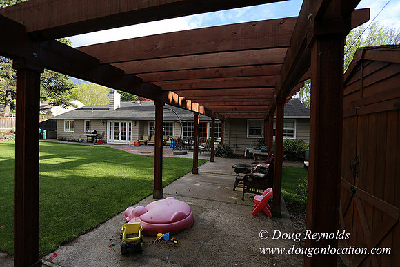 Mid Century Traditional Style Home, With a Basement, 2 car garage average sized Back Yard with Patio and Fire Pit.