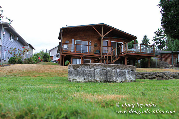 Boat, Cabin, Dock, "Greg's", Home, House, Lake, Small, WA, Washington, Yard, deck, green., vacation
