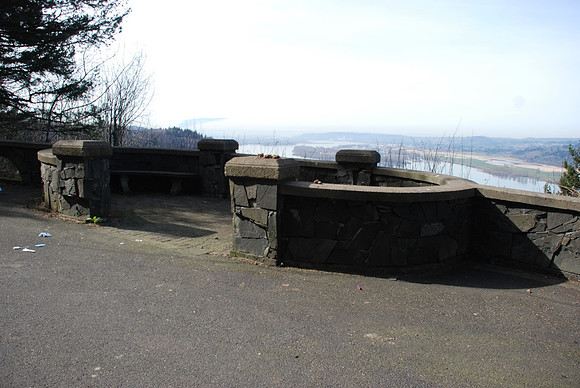 Above Vista House paved-0571