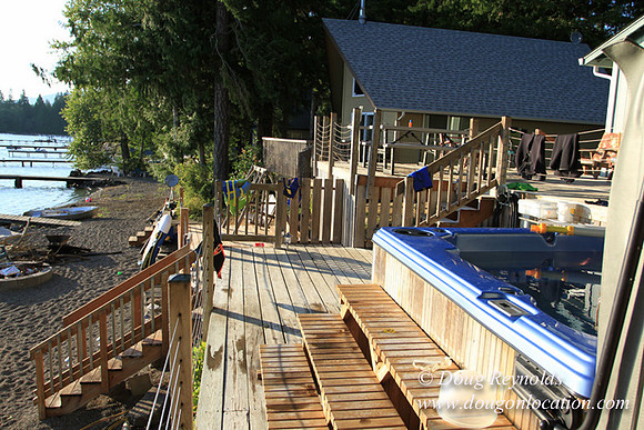 Boat, Cabin, Dock, Home, "House lake", WA, Washington, Yard, deck, "green. Beach"