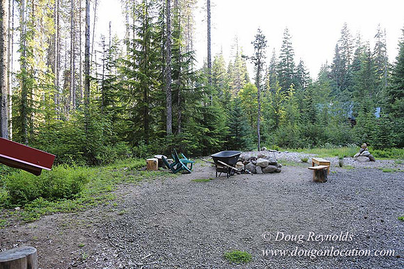 Wayen's Cabin, Home, Creek, Mountain, MT, Oregon, OR, "Fire Pit"