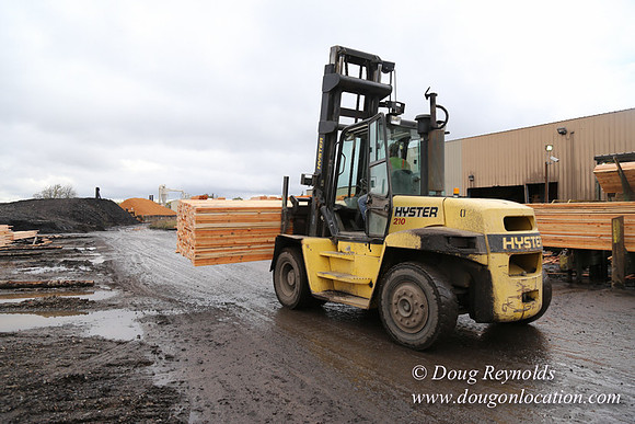Saw Mill and Lumber Yard