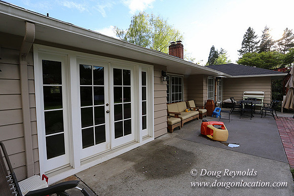 Mid Century Traditional Style Home, With a Basement, 2 car garage average sized Back Yard with Patio and Fire Pit.