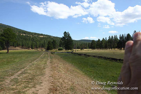 Ranch 18 South side of Hwy  has 2500 Acres of green fields Creeks water crossing Bridges on a Large Lake and miles of Dirt roads Oak trees  Forest land ATV Trails cows