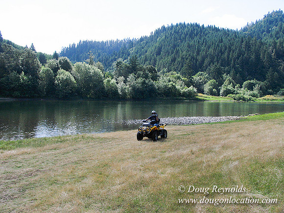 Ranch 6 has 2500 Acres of rolling green hills barns Creeks water crossing Bridges River and miles of Dirt roads Oak trees Cabins Forest land ATV Trails Camping