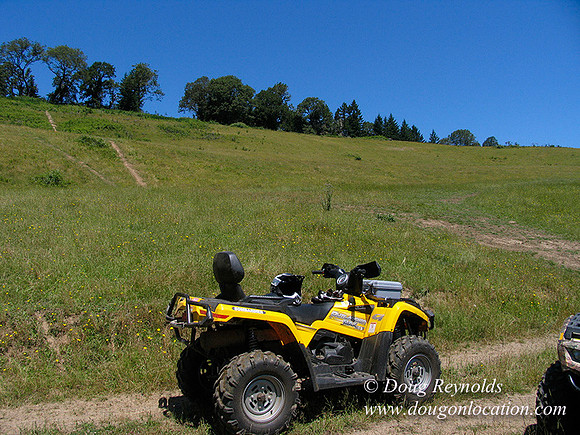 Ranch 6 has 2500 Acres of rolling green hills barns Creeks water crossing Bridges River and miles of Dirt roads Oak trees Cabins Forest land ATV Trails Camping