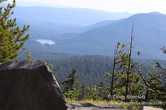 Timberline Rd View South-7019