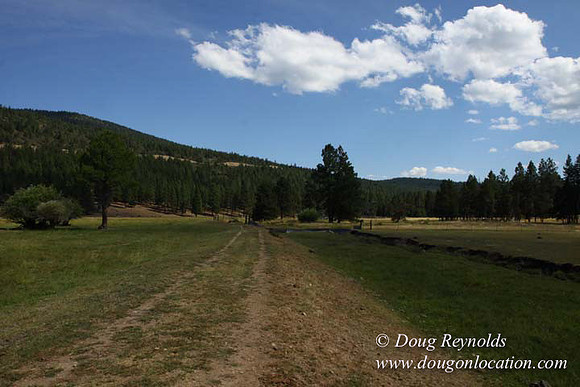 Ranch 18 South side of Hwy  has 2500 Acres of green fields Creeks water crossing Bridges on a Large Lake and miles of Dirt roads Oak trees  Forest land ATV Trails cows