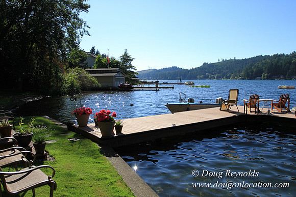 Boat, Cabin, Dock, Home, "Lake House", Ramp, Scotts, WA, Washington, Yard, deck, "green. Beach"