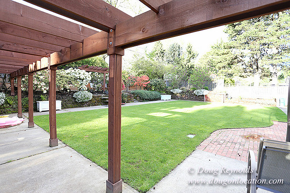 Mid Century Traditional Style Home, With a Basement, 2 car garage average sized Back Yard with Patio and Fire Pit.