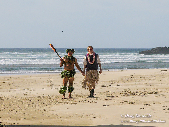 Limbo Ucare at the Beach