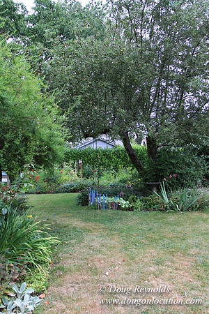 Laura’s Home This is a Portland Bungalow Style small home with a average sized and interesting back yard, nice garden with bee hive’s