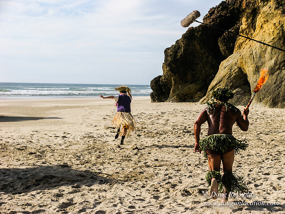 Limbo Ucare at the Beach