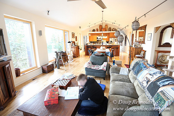 Modern Contemporary Green Home Portland Oregon Northwest Dwell Style, family house