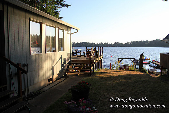 Boat, Cabin, Dock, Home, "House lake", WA, Washington, Yard, deck, "green. Beach"