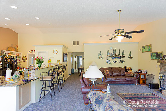 The house is a beautiful newer traditional with large rooms and lots of windows. Modern kitchen and great room, large master suite, large entry with French doors.