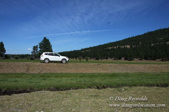 Ranch 18 South side of Hwy  has 2500 Acres of green fields Creeks water crossing Bridges on a Large Lake and miles of Dirt roads Oak trees  Forest land ATV Trails cows