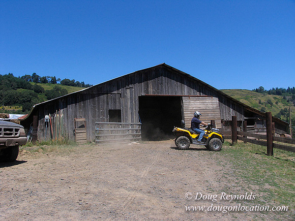 Ranch 6 has 2500 Acres of rolling green hills barns Creeks water crossing Bridges River and miles of Dirt roads Oak trees Cabins Forest land ATV Trails Camping