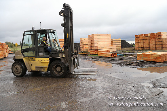 Saw Mill and Lumber Yard