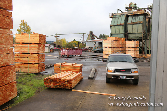 Saw Mill and Lumber Yard