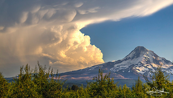 Storm of Mt Hood