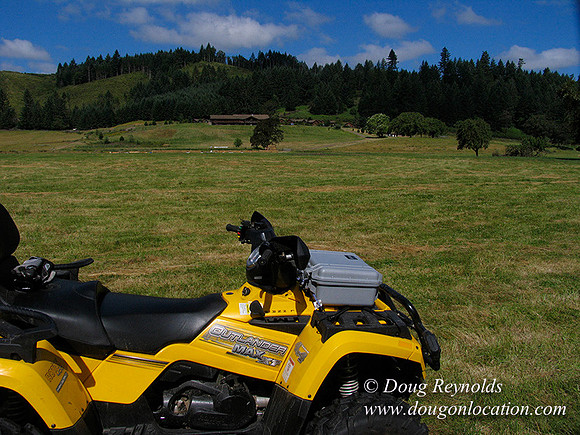 Ranch 6 has 2500 Acres of rolling green hills barns Creeks water crossing Bridges River and miles of Dirt roads Oak trees Cabins Forest land ATV Trails Camping