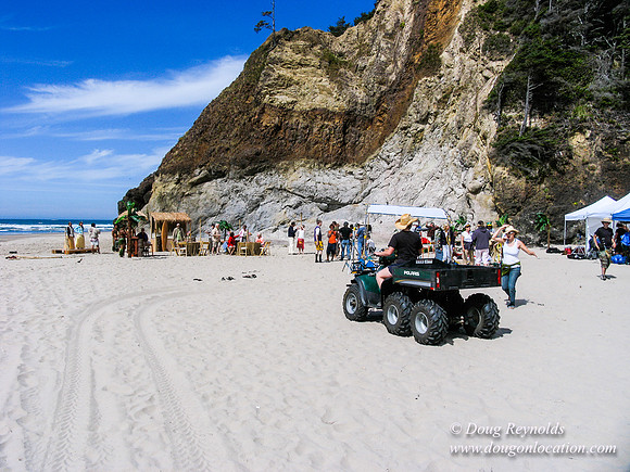 Limbo Ucare at the Beach